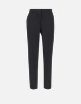 KAOS Pantaloni in crepe BLACK Donna 