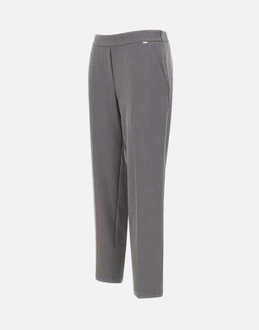 KAOS Pantaloni in viscosa GREY Donna 