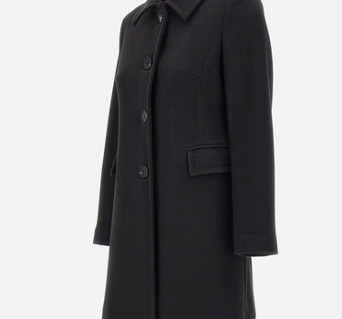 KAOS Cappotto in panno BLACK Donna 
