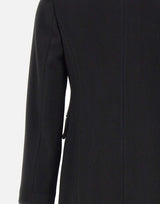 KAOS Cappotto in panno BLACK Donna 