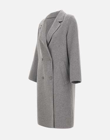 KAOS Cappotto in lana GREY Donna 