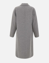 KAOS Cappotto in lana GREY Donna 