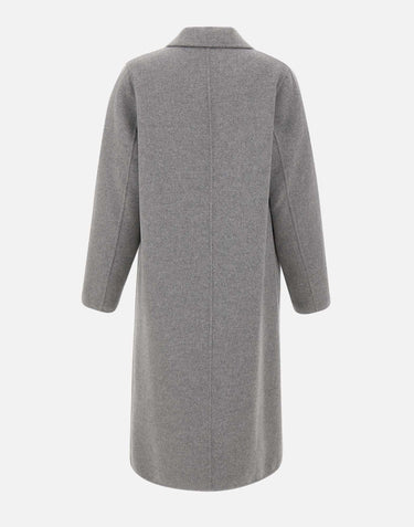 KAOS Cappotto in lana GREY Donna 
