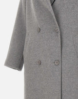 KAOS Cappotto in lana GREY Donna 