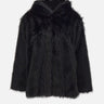 KAOS Pelliccia ecologica BLACK Donna 