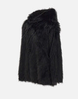 KAOS Pelliccia ecologica BLACK Donna 