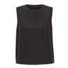 KAOS Top smanicato BLACK Donna 