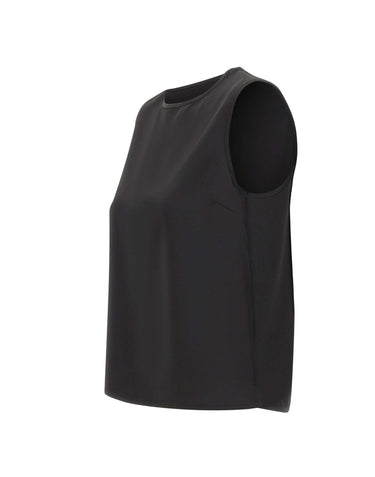 KAOS Top smanicato BLACK Donna 