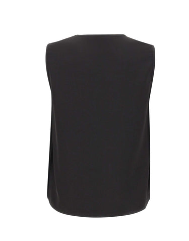 KAOS Top smanicato BLACK Donna 