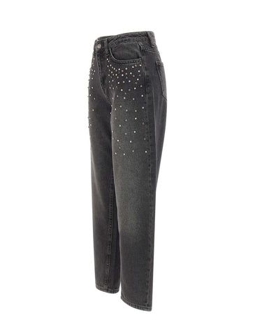 KAOS Jeans "Sveva" BLACK Donna 