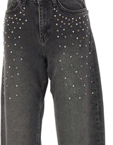 KAOS Jeans "Sveva" BLACK Donna 