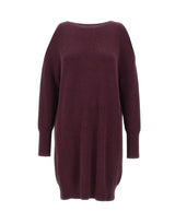 KAOS Abito in maglia con cut-out PURPLE Donna 