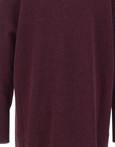 KAOS Abito in maglia con cut-out PURPLE Donna 