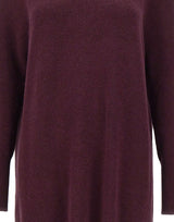 KAOS Abito in maglia con cut-out PURPLE Donna 