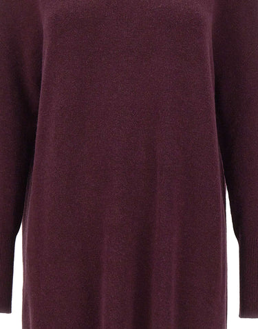 KAOS Abito in maglia con cut-out PURPLE Donna 