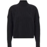 KAOS Maglione in lana BLACK Donna 
