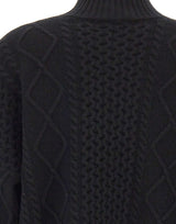 KAOS Maglione in lana BLACK Donna 