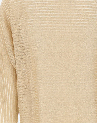 Maglia semi trasparente a righe CF5103MS015 A4356 LIU-JO 