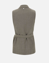Gilet chevron con cintura CF5259T054A M9770 LIU-JO 
