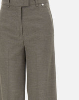 Pantaloni straight con piega CF5372T054A M9770 LIU-JO 