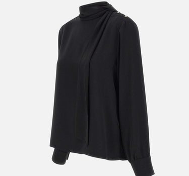 Blusa con sciarpa MF5281T4241 22222 LIU-JO 