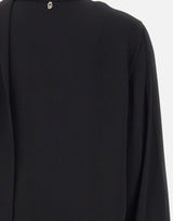 Blusa con sciarpa MF5281T4241 22222 LIU-JO 
