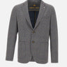 MANUEL RITZ Blazer in cotone stretch GREY Uomo 