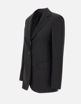 MAX MARA STUDIO Blazer "Nice" BLACK Donna 