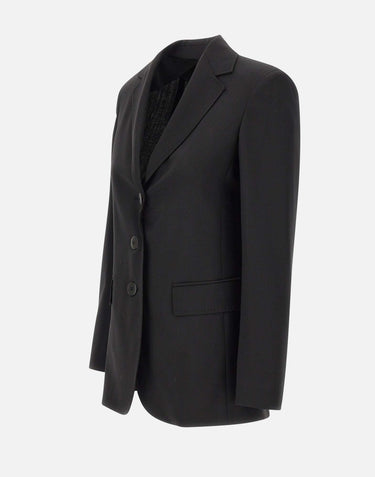 MAX MARA STUDIO Blazer "Nice" BLACK Donna 