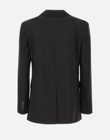 MAX MARA STUDIO Blazer "Nice" BLACK Donna 