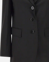 MAX MARA STUDIO Blazer "Nice" BLACK Donna 
