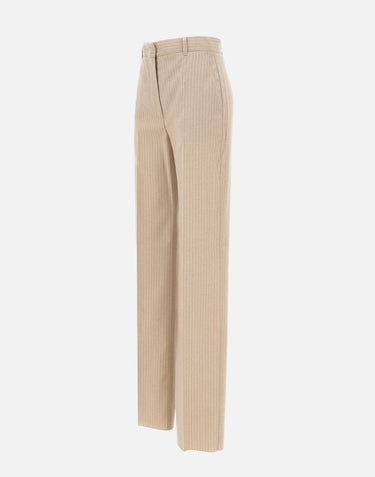 MAX MARA STUDIO Pantaloni "Medium" BEIGE Donna 