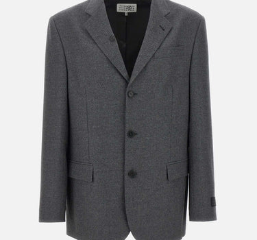 Blazer in lana vergine SH0BN0016 M35466860M MM6 MAISON MARGIELA 