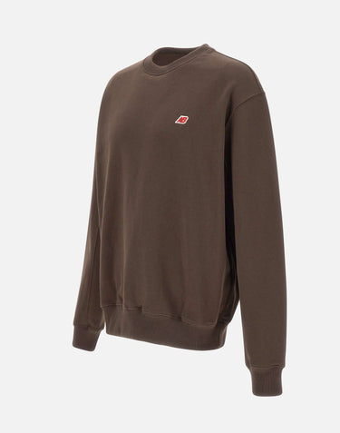 "Made in USA Core Crewneck Sweatshirt" MT43541RHE EARTH NEW BALANCE 