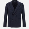 OFFICINE GENERALE Blazer "Leon"  in lana BLUE Uomo 