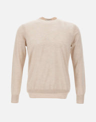 PAOLO PECORA Maglia in lana BEIGE Uomo 