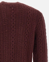 PAOLO PECORA Maglione in lana PURPLE Uomo 