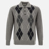 PAOLO PECORA Maglia in lana GREY Uomo 