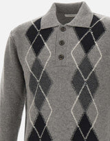 PAOLO PECORA Maglia in lana GREY Uomo 