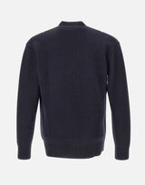 PAOLO PECORA Cardigan in lana BLUE Uomo 