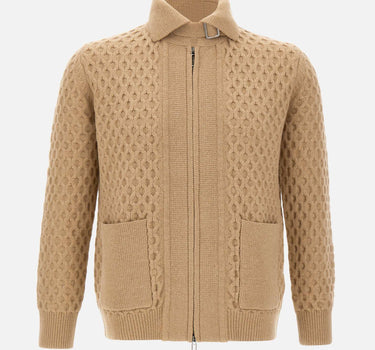 PAOLO PECORA Maglia in lana BEIGE Uomo 