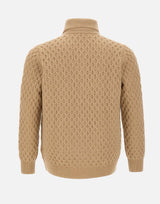 PAOLO PECORA Maglia in lana BEIGE Uomo 