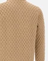 PAOLO PECORA Maglia in lana BEIGE Uomo 