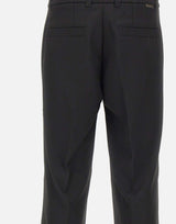 PAOLO PECORA Pantalone BLACK Uomo 