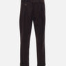 PAOLO PECORA Pantaloni in velluto BROWN Uomo 