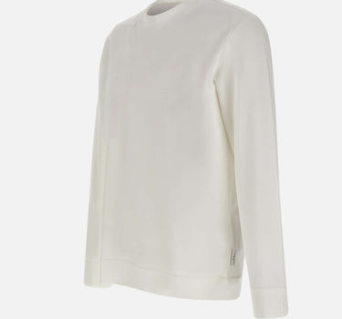 PAOLO PECORA Maglia in cotone WHITE Uomo 