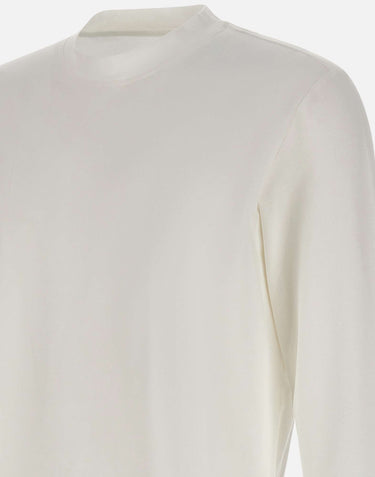 PAOLO PECORA Maglia in cotone WHITE Uomo 