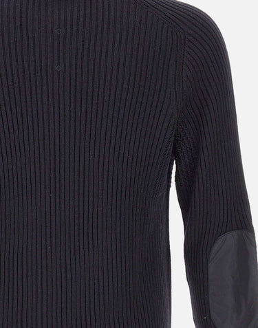 "Ribbed Zip Up Cardigan" PMG25 BLUE PREMIATA 
