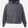 Felpa "HWT Gothic Outline Hoodie" M4104 HFBG425BLACK PURPLE BRAND 