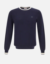 Maglia in lana e cotone K45145 07 SUN68 
